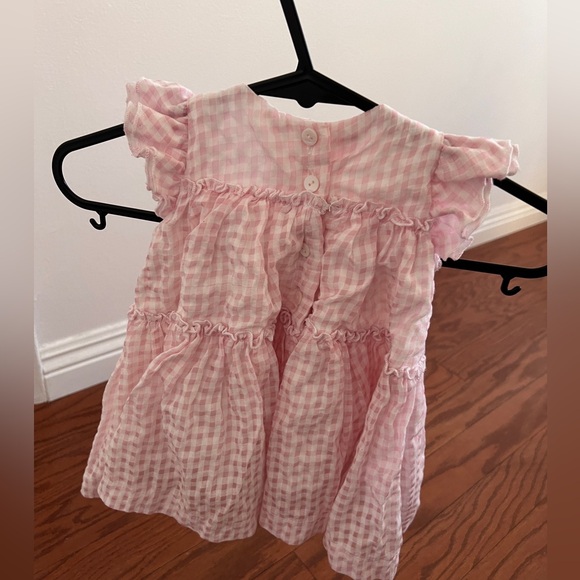 MONNALISA Baby Pink Cardigan+Dress - Picture 8 of 14